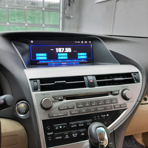Штатная магнитола Radiola 10,25" для Lexus RX 2009-2012 RDL-LEX-RX 10,25 монохром 09-12