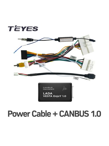 Проводка Teyes в Lada Vesta Enjoy Pro 2021 (1.0)
