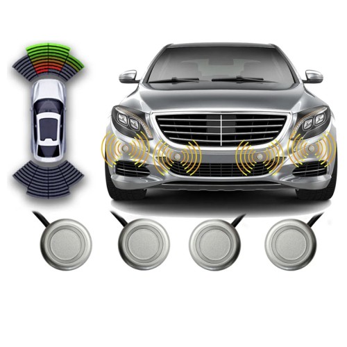  Передние автомобильные парктроники Teyes для CC3 2K / CC3 / CC2 Plus / SPRO Plus / TPRO 2 / X1 silver 4шт