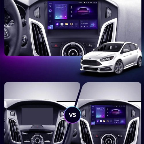 Штатная магнитола Teyes X1 Wi-Fi + 4G Ford Focus 3 Mk 3 2011-2019 9" (2+32Gb)