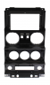 Рамка для установки в Jeep Wrangler 2006 - 2010 9" дисплея Авто 2 двери