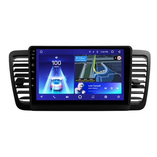 Штатная магнитола Teyes X1 Wi-Fi + 4G Subaru Outback 3 / Legacy 4 2003-2009 9" (2+32Gb)