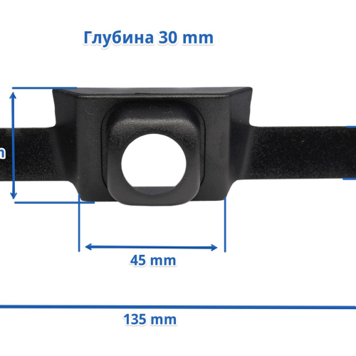 CAM-FTRAV-3 адаптер для CAM-2F в решетку радиатора Toyota Rav4 2018+