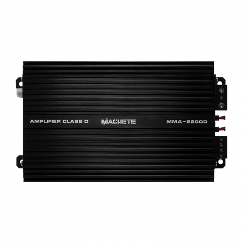 2-канальный усилитель Machete MMA-2200D (D класс, 200Вт х  2 при 4Ом, 300Вт х 2 при 2Ом)