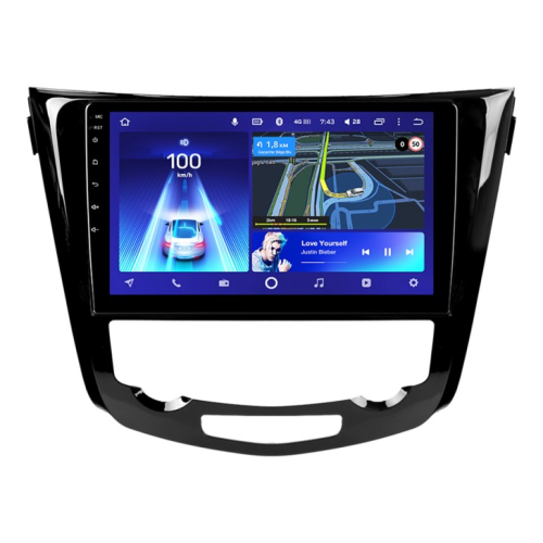 Штатная магнитола Teyes Тиайс CC4L 4+64G Nissan X-Trail / Qashqai 3 T32 (Manual air conditioning) 2013-2022 (F1) 10.2" (Вариант C) авто с обзором 360