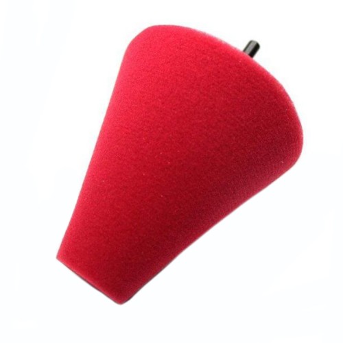 Shine Mate - конус полировальный 70мм, красный