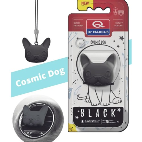 Dr.Marcus Cosmic Dog - подвесной автомобильный ароматизатор black