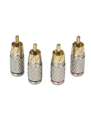 RCA-коннектор AuRa RCA-P602 (4шт)