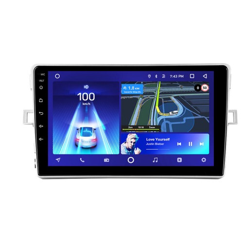 Штатная магнитола Teyes X1 Wi-Fi + 4G Toyota Verso R20 2009-2018 9&quot; (F1) (2+32Gb)