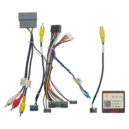 Комплект проводов для установки в Mitsubishi 2006+ (Rockford) для авто с Navi (осн, CAN, amp)