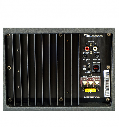 Активный автомобильный сабвуфер Nakamichi NBS210A