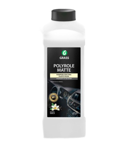 GraSS "Polyrole Matte vanilla" - универсальный полироль-очиститель всех поверхностей 1л