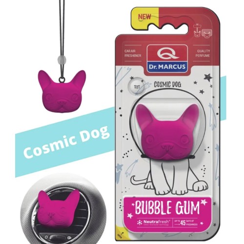 Dr.Marcus Cosmic Dog - подвесной автомобильный ароматизатор bubble gum