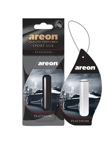 Areon Liquid Lux - подвесной автомобильный ароматизатор platinum 5мл (платина)