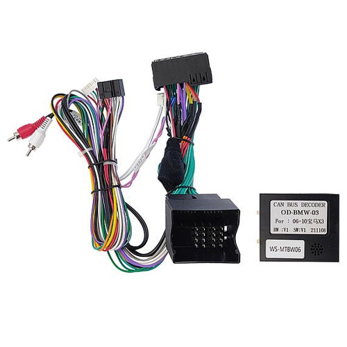 Комплект проводов для установки в BMW X3 2006-2010 (основной, CAN)