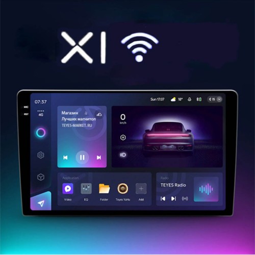 Штатная магнитола Teyes X1 Wi-Fi Volkswagen Passat 7 B7 NMS 2015-2018 (F2) 10"