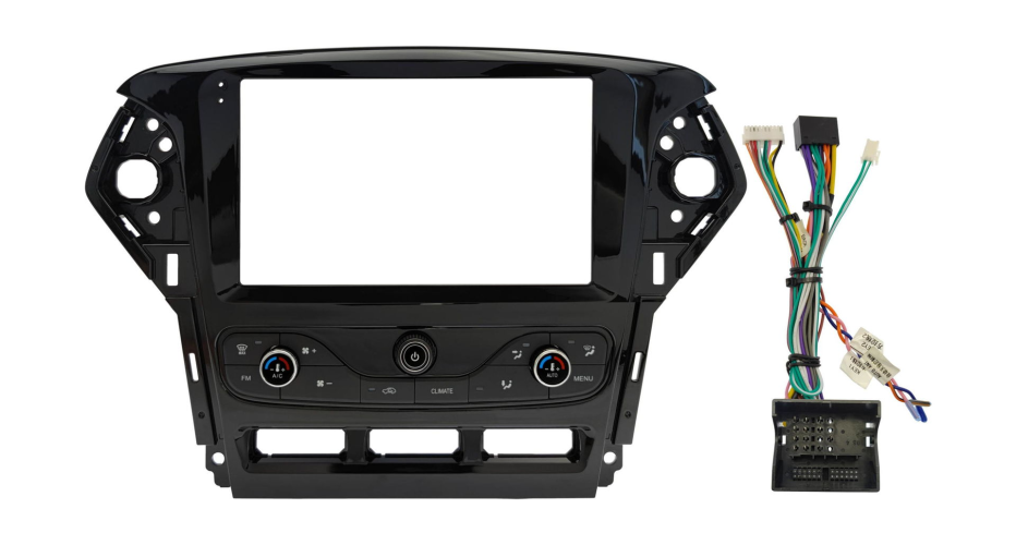 Установочный комплект Wide Media 9" для Ford Mondeo 2010-2015 черн (авто с климат контролем)