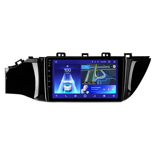 Штатная магнитола Teyes CC3 2K Kia Rio 4 2016-2020 9" (Вариант B) авто со штатной камеры