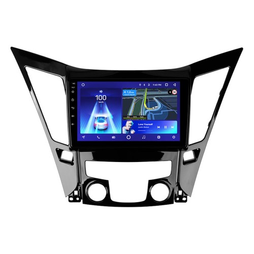 Штатная магнитола Teyes CC3 2K 360° Hyundai Sonata 6 YF 2009-2014 9" (Вариант А) авто без усилителя звука