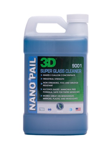 3D Super Glass Cleaner - очиститель стекол на спиртовой основе 1,89л