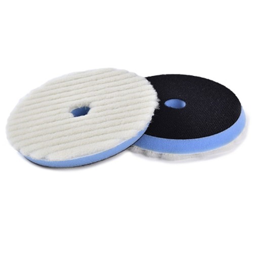 Shine Mate - полировальный круг стриженный мех 90мм (полосатый)