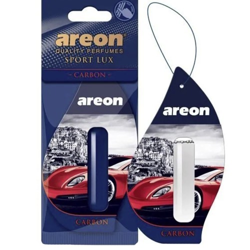 Areon Liquid Lux - подвесной автомобильный ароматизатор carbon 5мл (карбон)