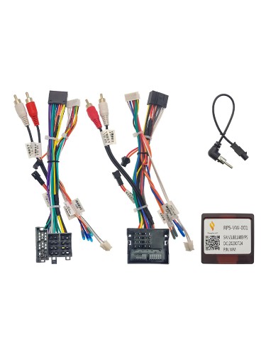 Комплект проводов для установки WM-MT в VW, Skoda 2003+ (основной*2, антенна, CAN)