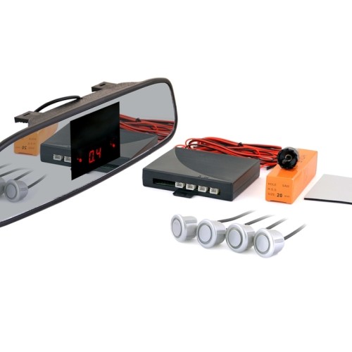 Парктроник Silver STAR led 027-4 (накладка на зеркало)