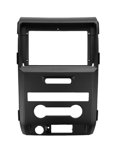 Рамка для установки магнитолы Ford F150/Raptor 2008-2014 9" (авто с климат-контролем) 
