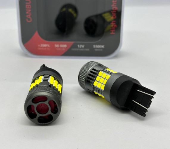 LED лампы 7443 (M3030) 36SMD Canbus Вентилятор (пара)