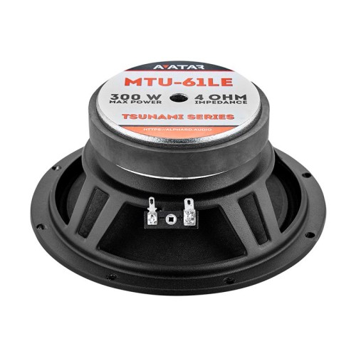 Alphard Avatar MTU-61LE среднечастотная акустика 6,5" (16,5см) (пара)