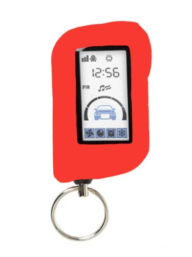 Чехол силиконовый для брелка StarLine A93 красный