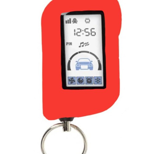 Чехол силиконовый для брелка StarLine A93 красный