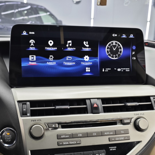 Штатная магнитола Radiola 12,3" для Lexus RX 2009-2012 RDL-LEX-RX 12,3 монохром 09-12