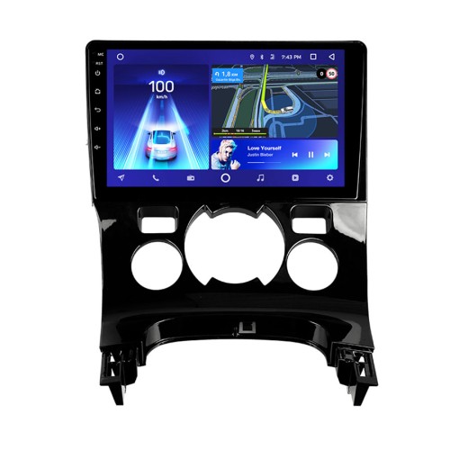 Штатная магнитола Teyes CC3 2K Peugeot 3008 1 2009-2016 9" (F2) для авто с климат контролем