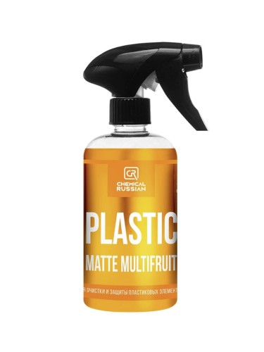 Chemical Russian Plastic Matte Multifruit - полироль для очистки и защиты пластиковых элементов интерьера 500 мл