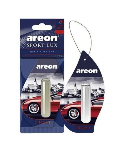 Areon Liquid Lux - подвесной автомобильный ароматизатор chrome 5мл (хром)