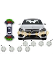 Комплект парктроников Teyes передние и задние для CC3 2K / CC3 / CC2 Plus / SPRO Plus / TPRO 2 / X1 silver 8шт