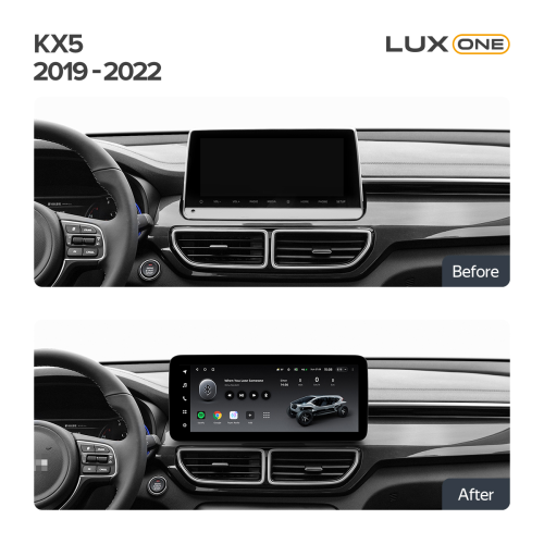 Установочный комплект Teyes Тиайс LUX ONE для Kia KX5 2019-2022 12.3″