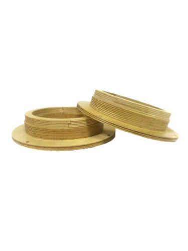 Кольца-адаптеры Toyota V70 фанера 6,5"(16,5см) (пара)