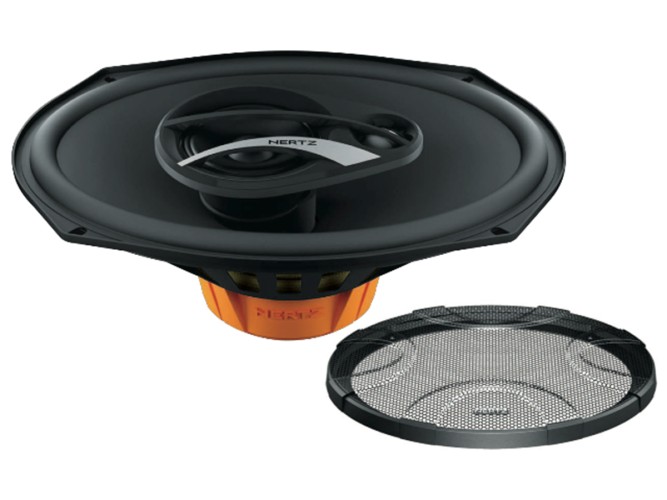Hertz DCX 690.3 3-х полосная коаксиальная акустика 6*9" (15*23см) (пара)