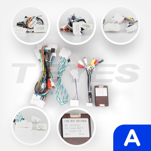 Установочный комплект LUX ONE Teyes для Lexus ES ES200 ES250 ES300h ES350 XV60 VI 6 2012-2018 (Вариант A) авто с монохромным экраном без джойстика 12.3"