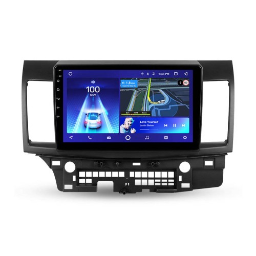 Установочный комплект Teyes для Mitsubishi Lancer 10 CY 2007-2012 10.2" (Вариант B) авто со штатным усилителем звука