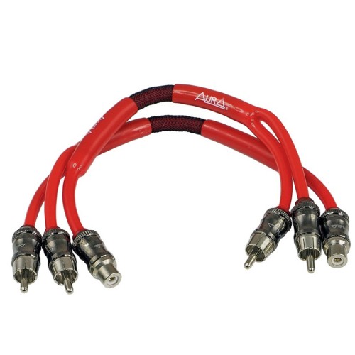 Y-коннектор AuRa RCA-CY12 MkII 0.2м (2шт)