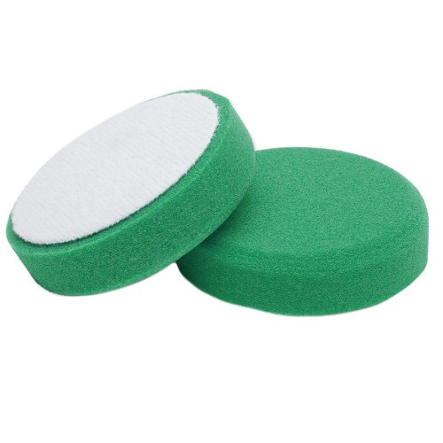 DETAIL - поролоновый полировальный круг твердый 80мм, зеленый
