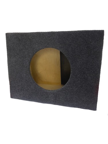 Короб под сабвуфер люкс 10" (25см) боковая щель (R) 45L (К.22)