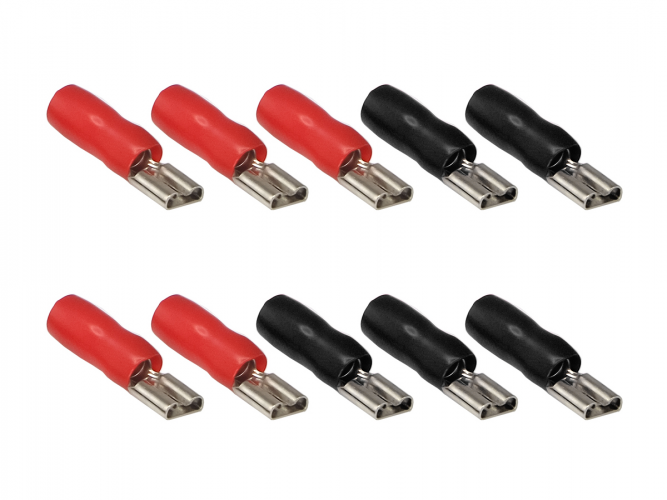 Клеммы акустические Aura ACN-0663/10 (5 красных + 5 чёрных)