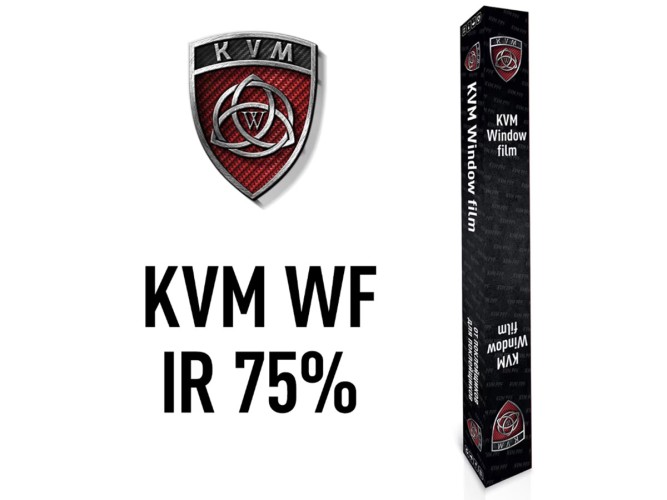 Тонировочная атермальная плёнка KVM WF IR 75% 1пог.м, ширина 1,52см