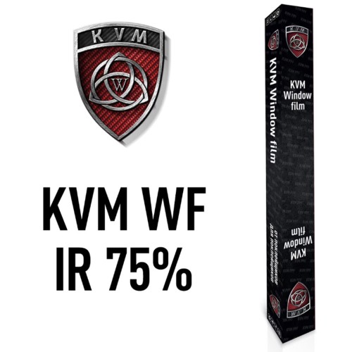 Тонировочная атермальная плёнка KVM WF IR 75% 1пог.м, ширина 1,52см