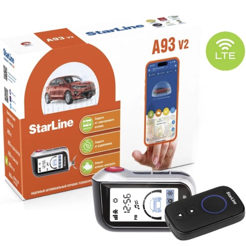  Автосигнализация StarLine A93 v2 LTE